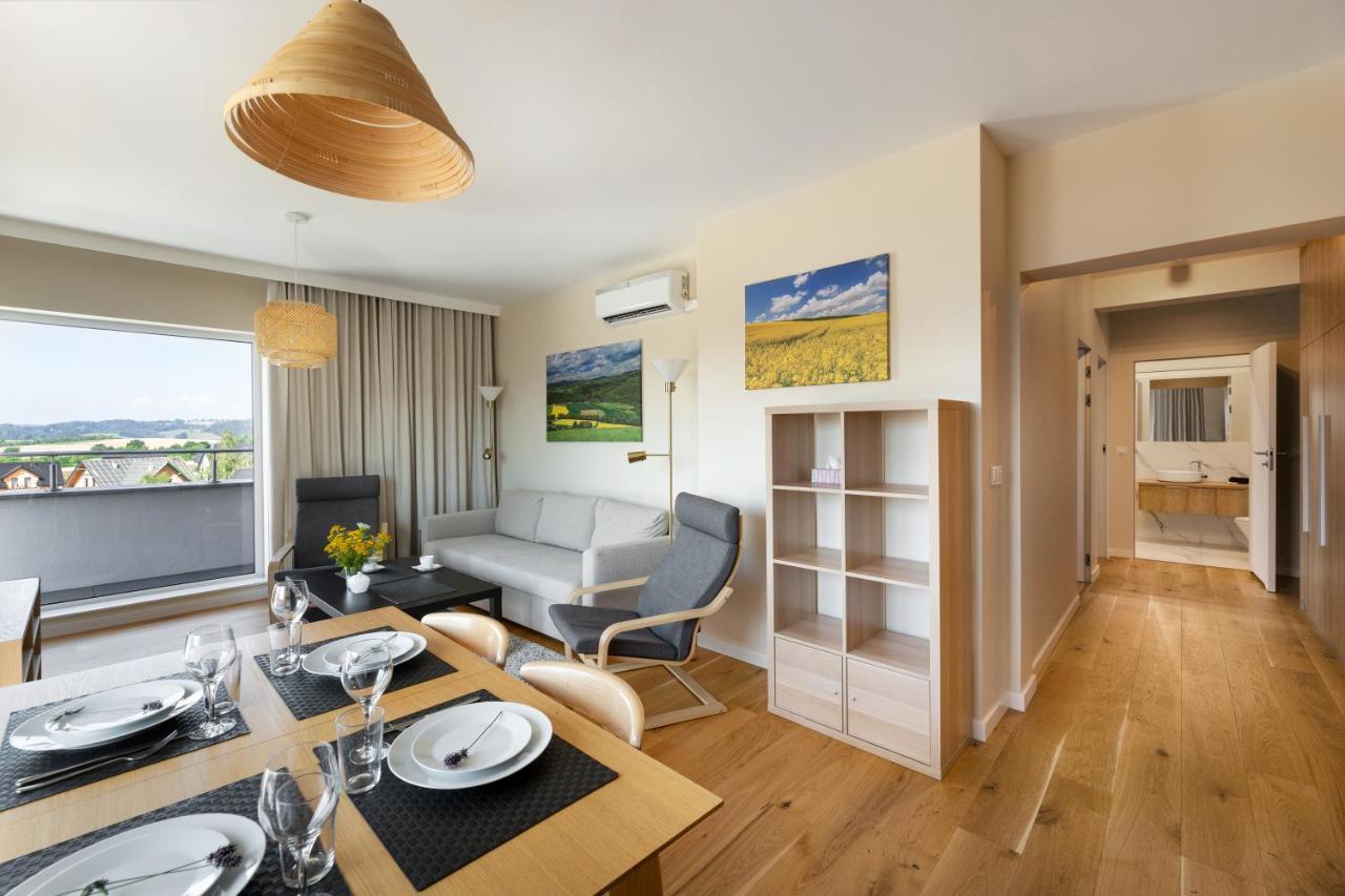 Apartament Widokowy - Penthouse Z Tarasem Kudowa-Zdrój Kültér fotó