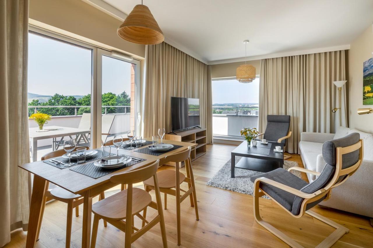 Apartament Widokowy - Penthouse Z Tarasem Kudowa-Zdrój Kültér fotó