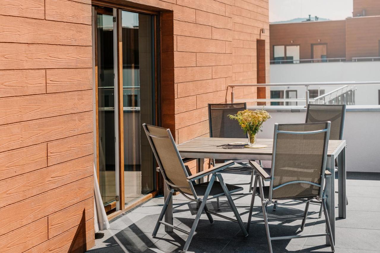 Apartament Widokowy - Penthouse Z Tarasem Kudowa-Zdrój Kültér fotó